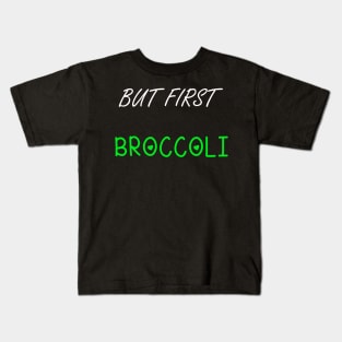 Funny Broccoli Kids T-Shirt